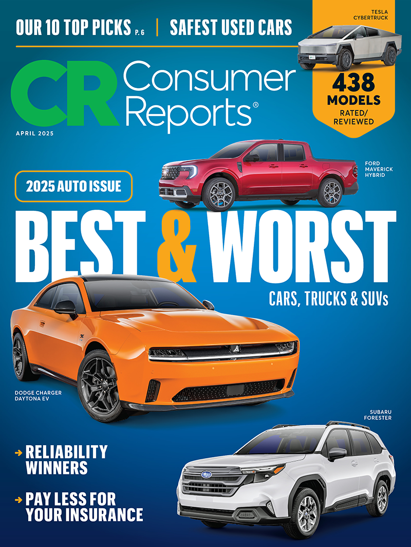 Consumer Reports 2025 Auto Issue